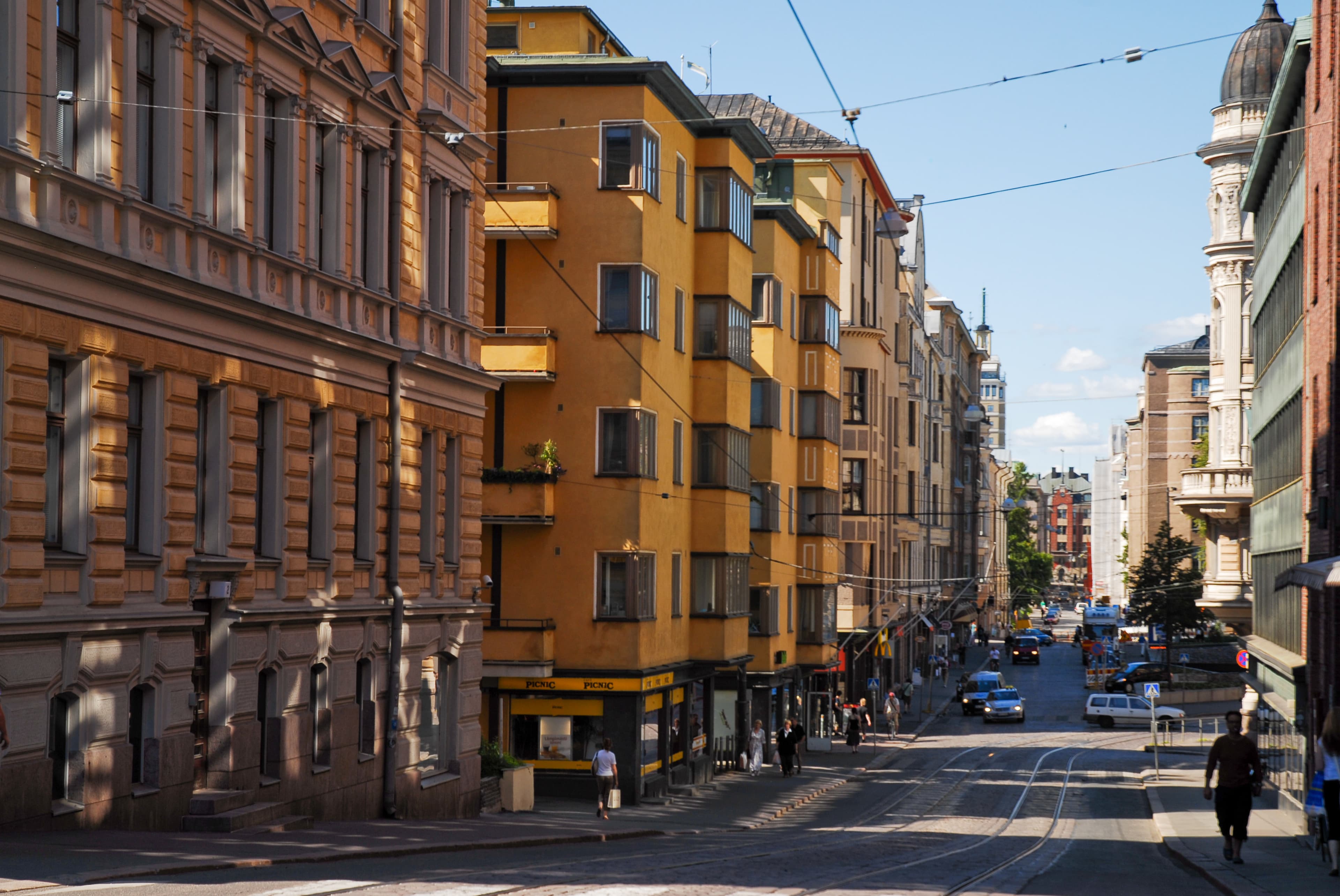 Homes by the waterfront in Helsinki, Finland
