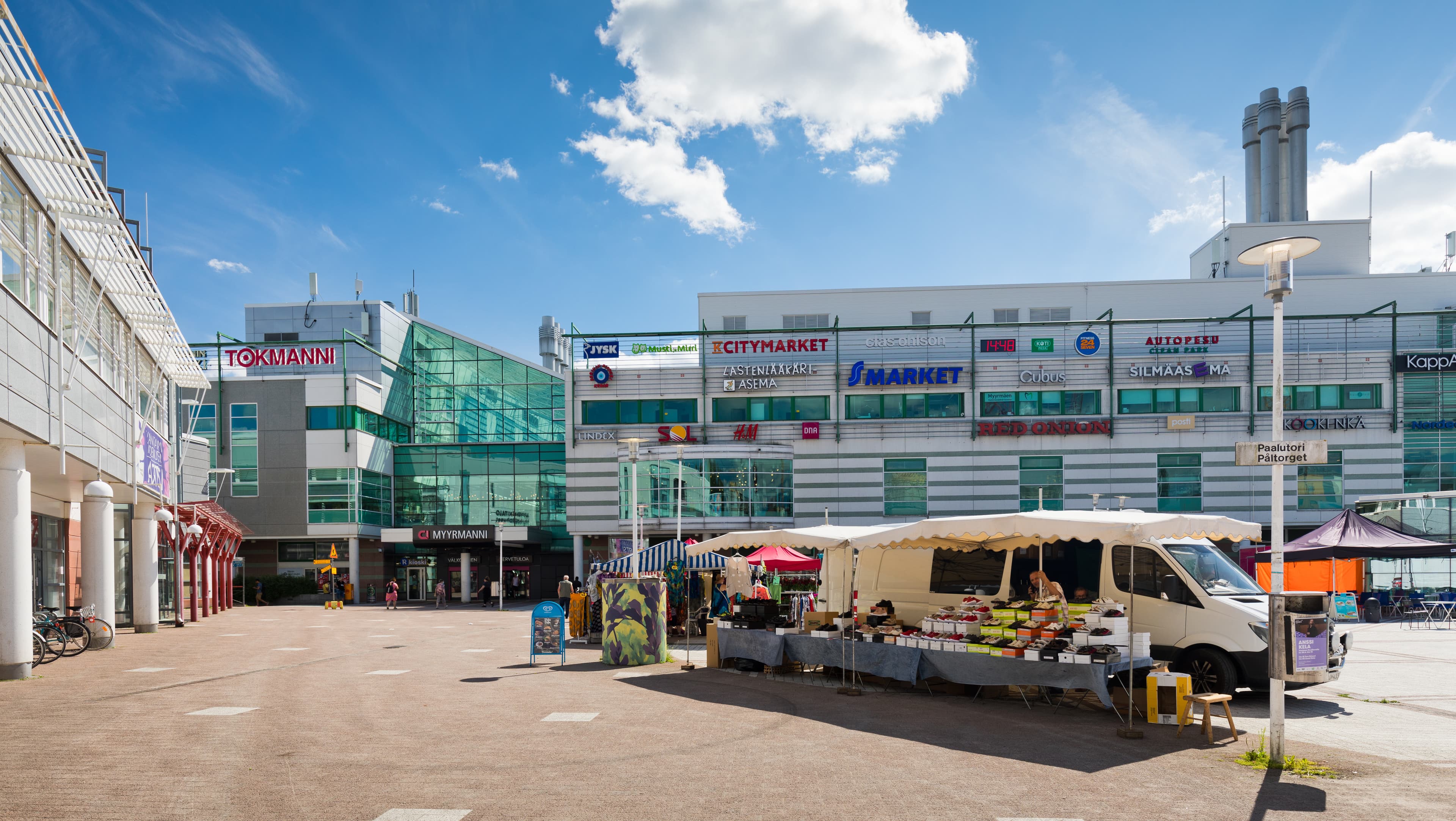 A green residential area in Vantaa